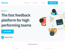 Tablet Screenshot of motivii.com